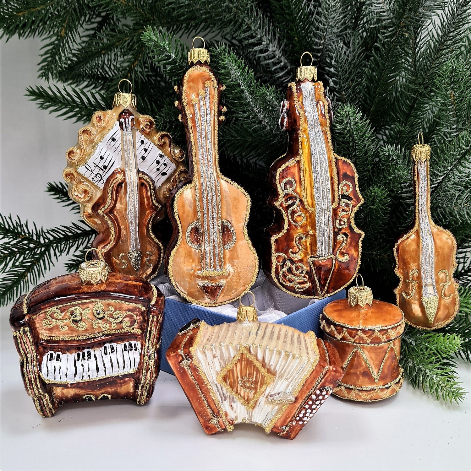 фото Набор ёлочных игрушек Музыкальные инструменты