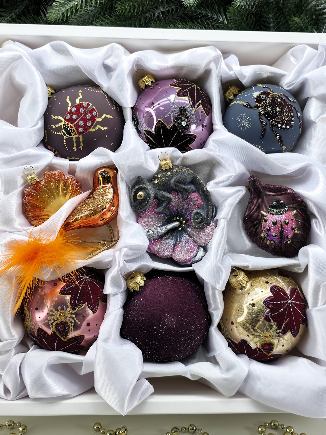 фото Набор ёлочных игрушек Саламандра