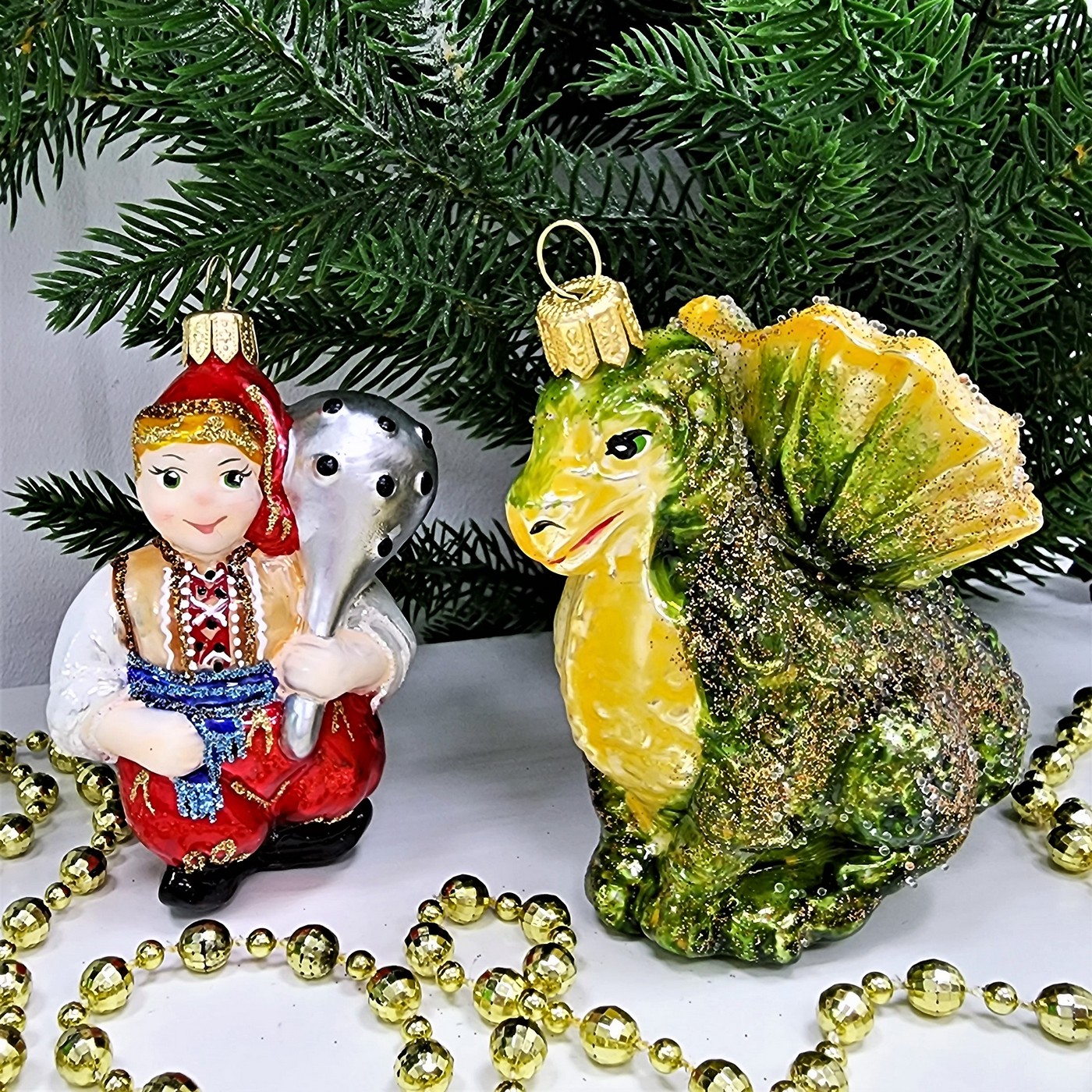 фото Набор ёлочных игрушек Покати горошек