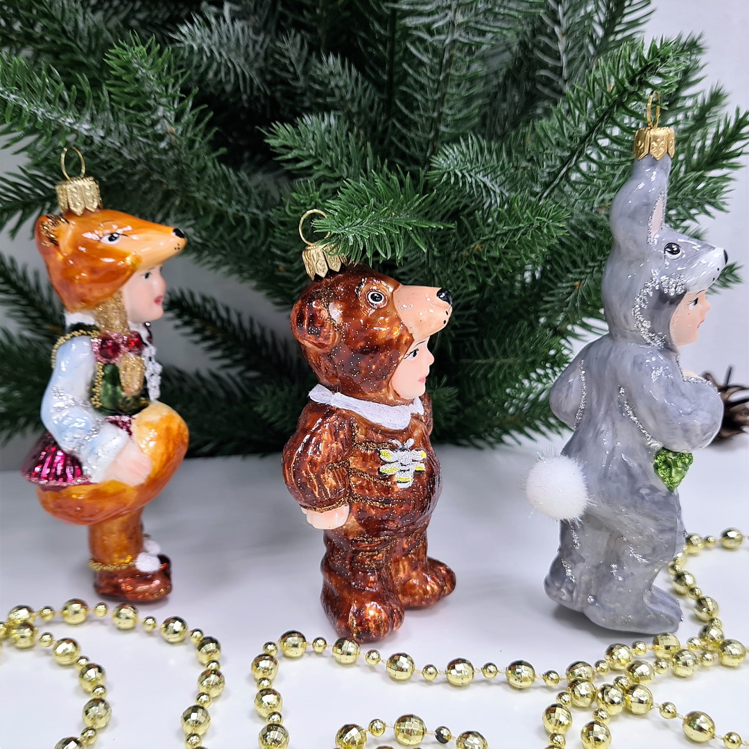 фото Набор ёлочных игрушек Детки в карнавальных костюмах