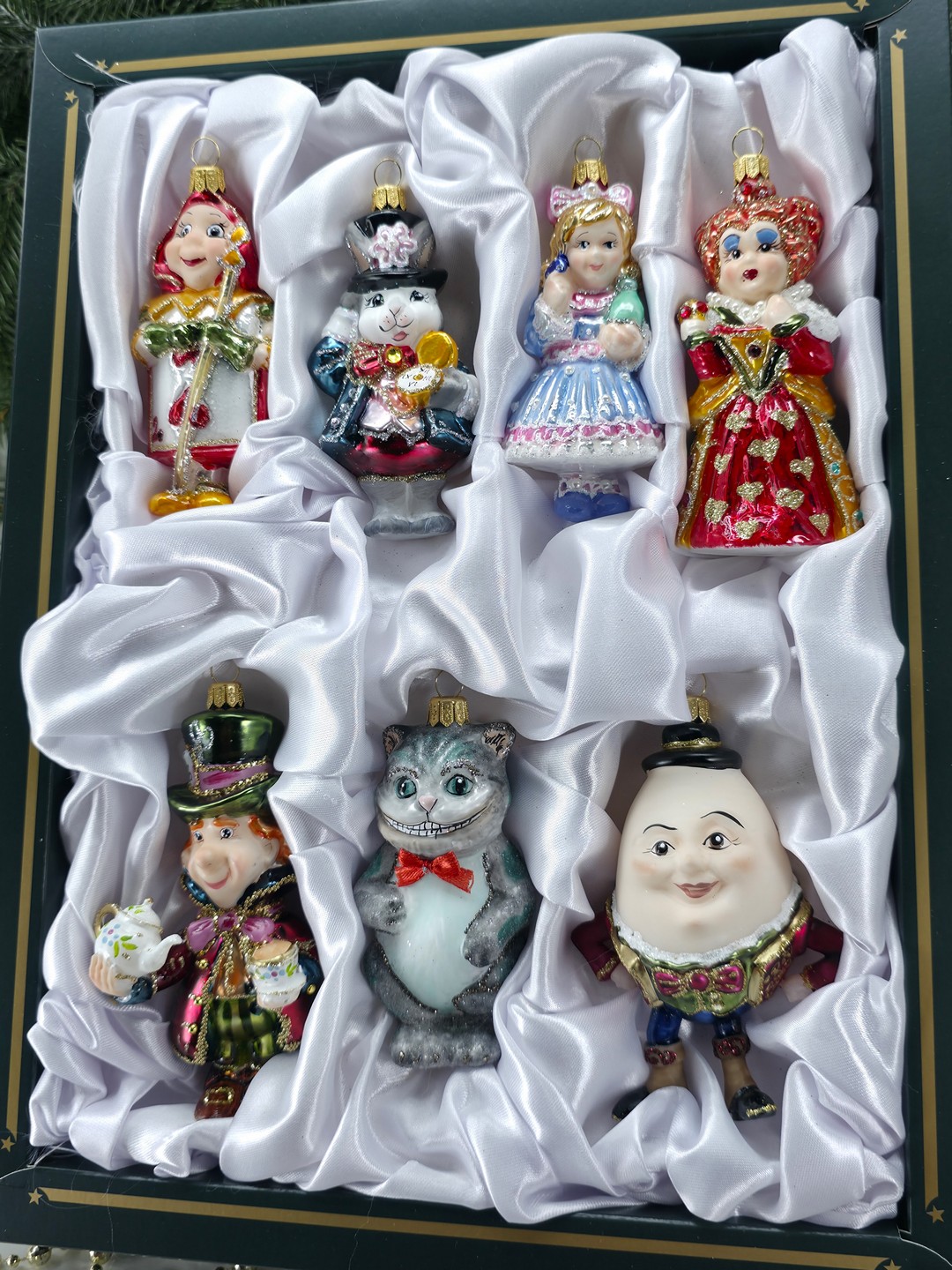 фото Набор ёлочных игрушек Алиса из 7 шт