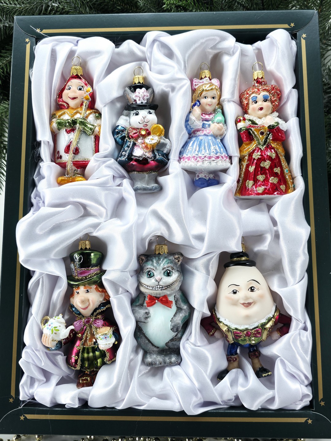 фото Набор ёлочных игрушек Алиса из 7 шт