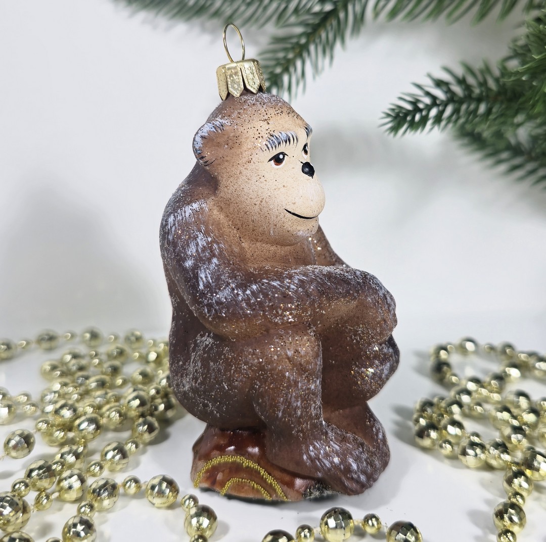 фото Irena-Co Ёлочная игрушка Обезьяна