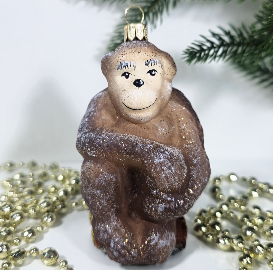 фото Irena-Co Ёлочная игрушка Обезьяна