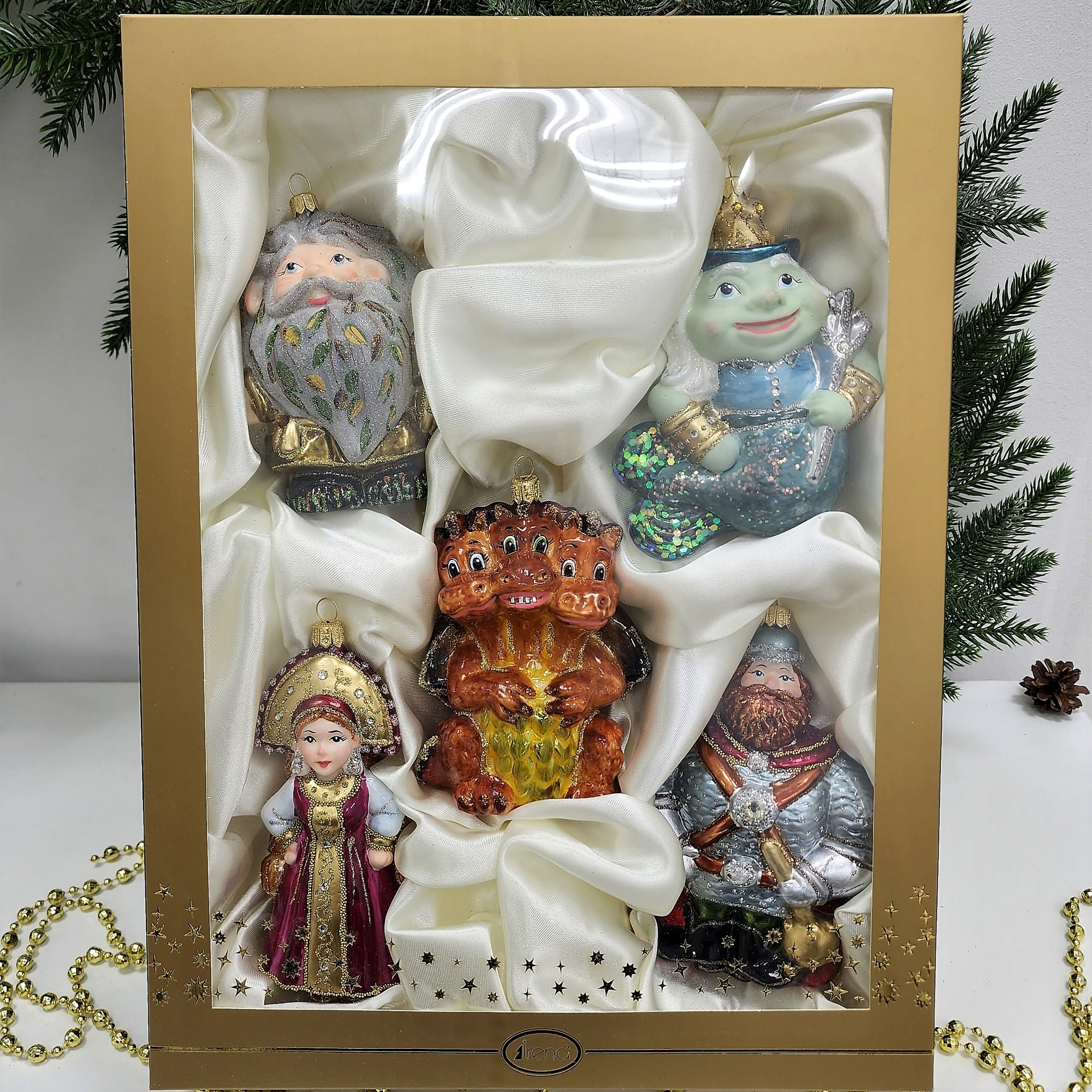 фото Набор ёлочных игрушек Лесная сказка