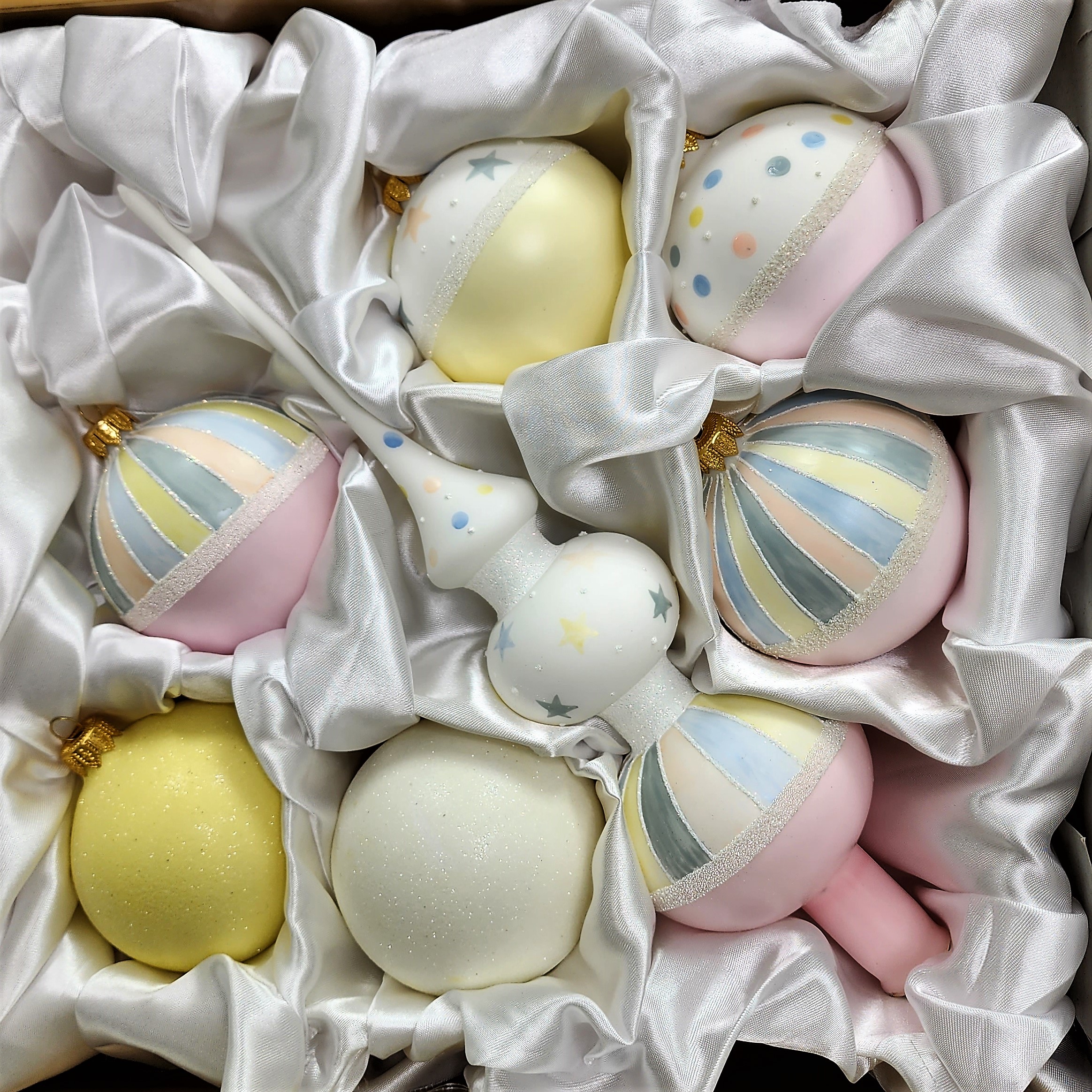 фото Набор ёлочных игрушек Бронза Детский Девочка