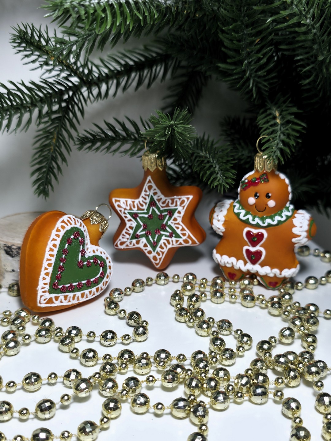 фото Набор ёлочных игрушек Три пряника