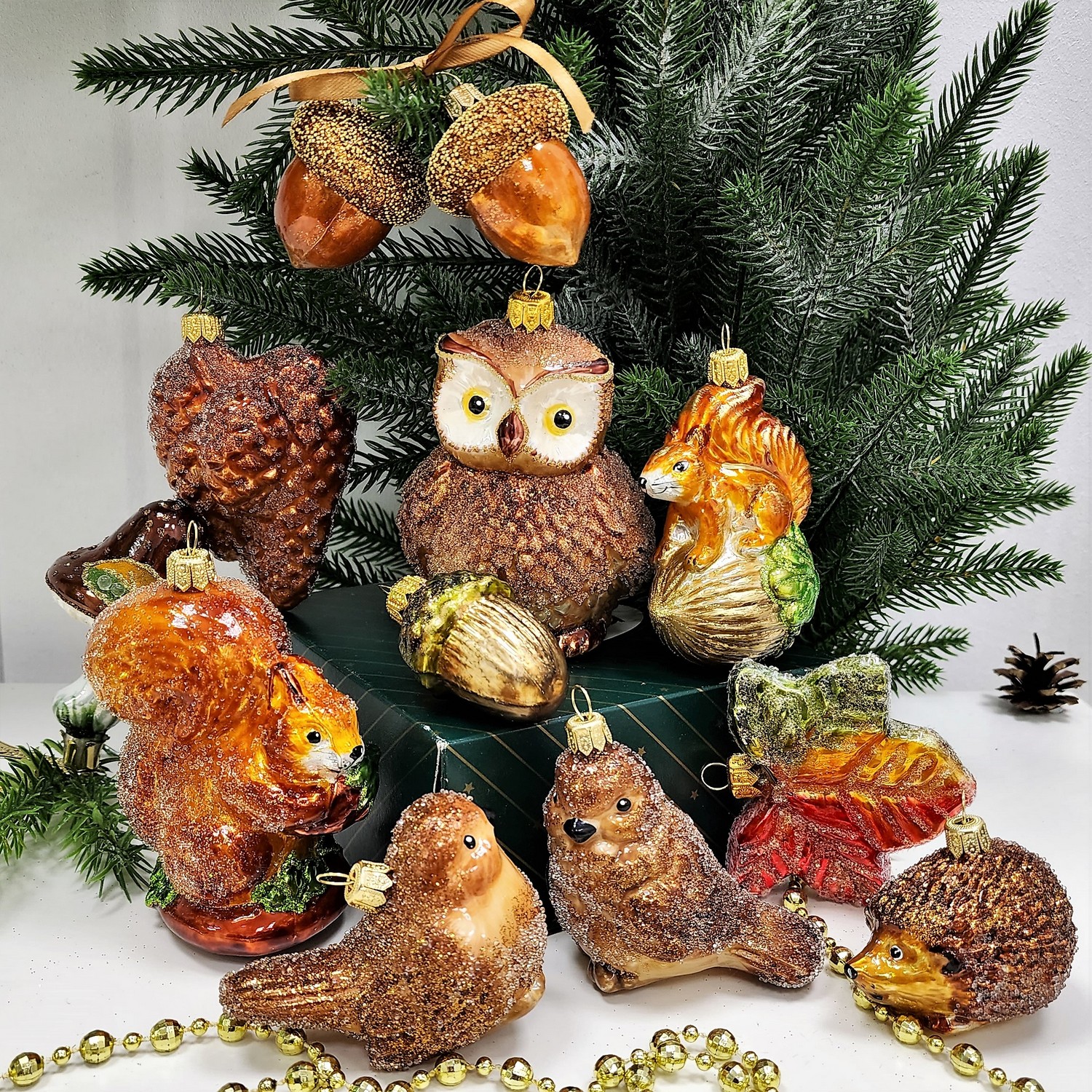 фото Набор ёлочных игрушек Лесной-2