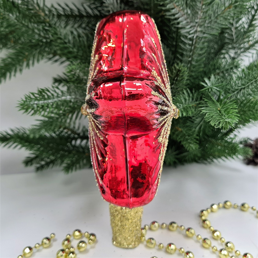 фото Верхушка на ёлку Звезда красная