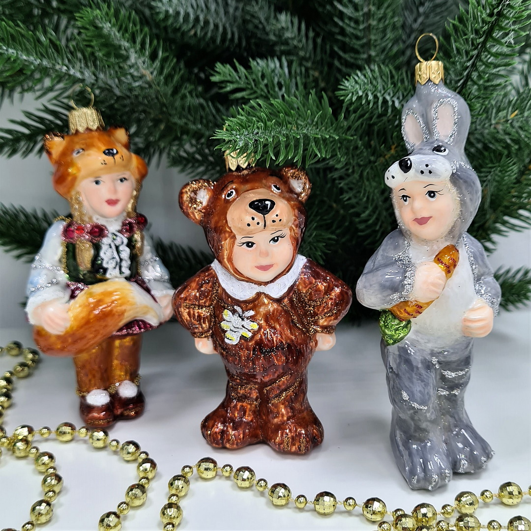 фото Набор ёлочных игрушек Детки в карнавальных костюмах