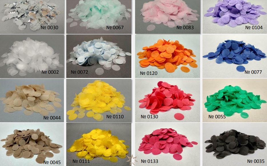 фото Снег вискозный крошка мягкая цветная 1 кг