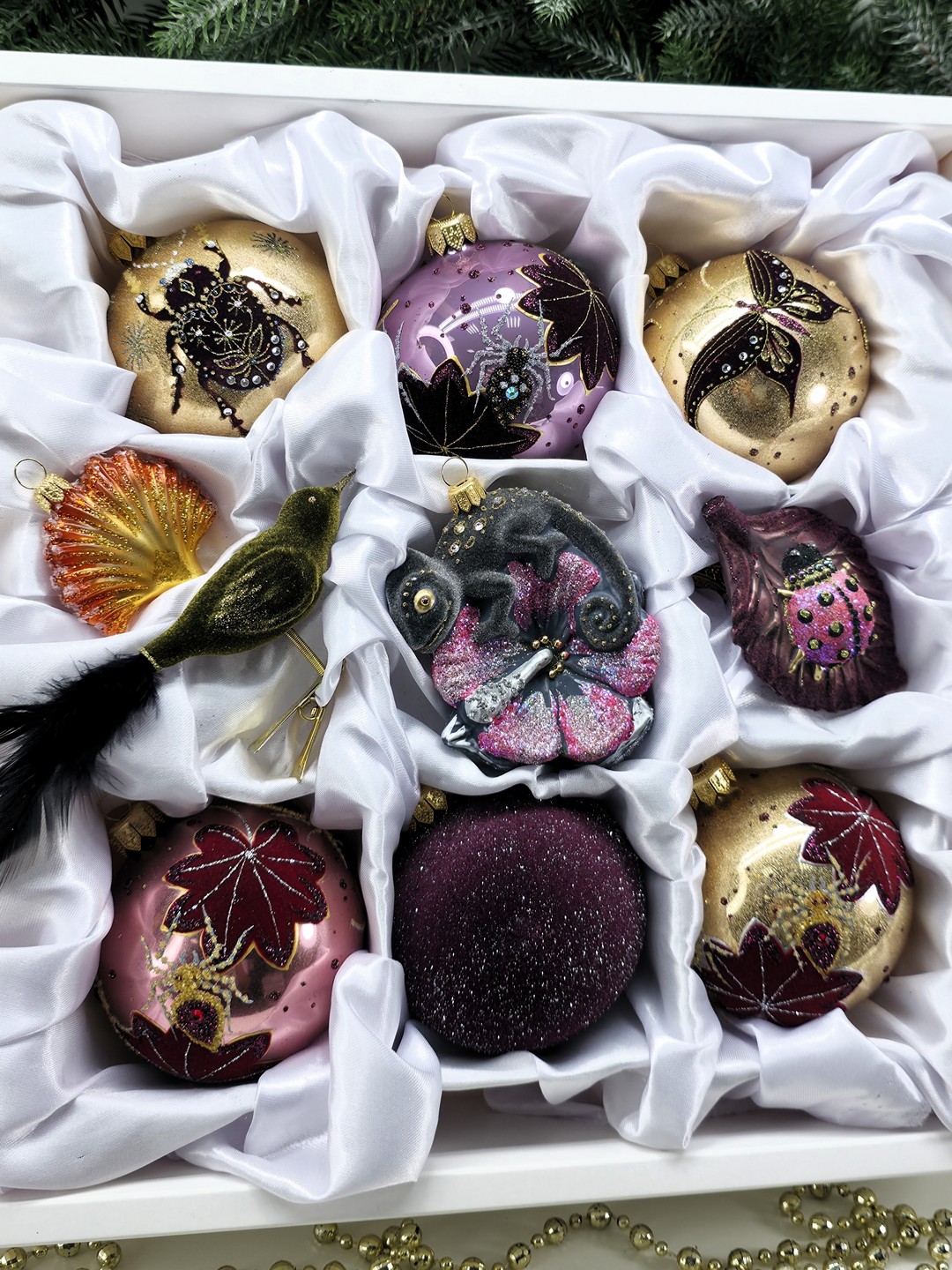 фото Набор ёлочных игрушек Саламандра