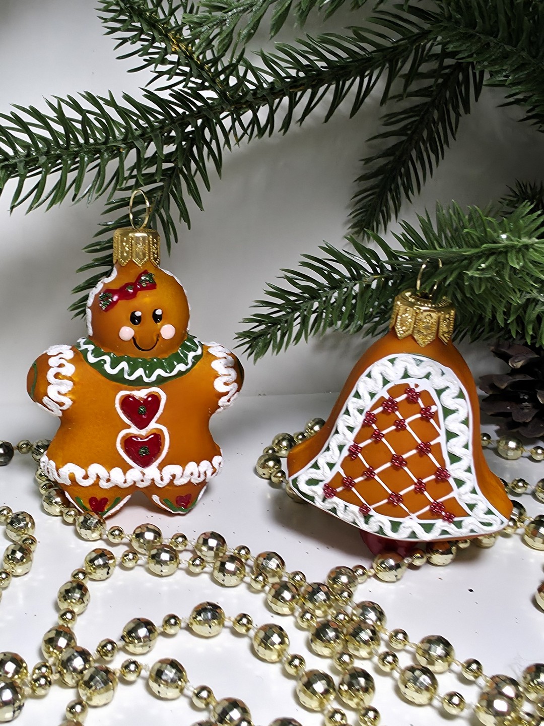 фото Набор ёлочных игрушек Два пряника