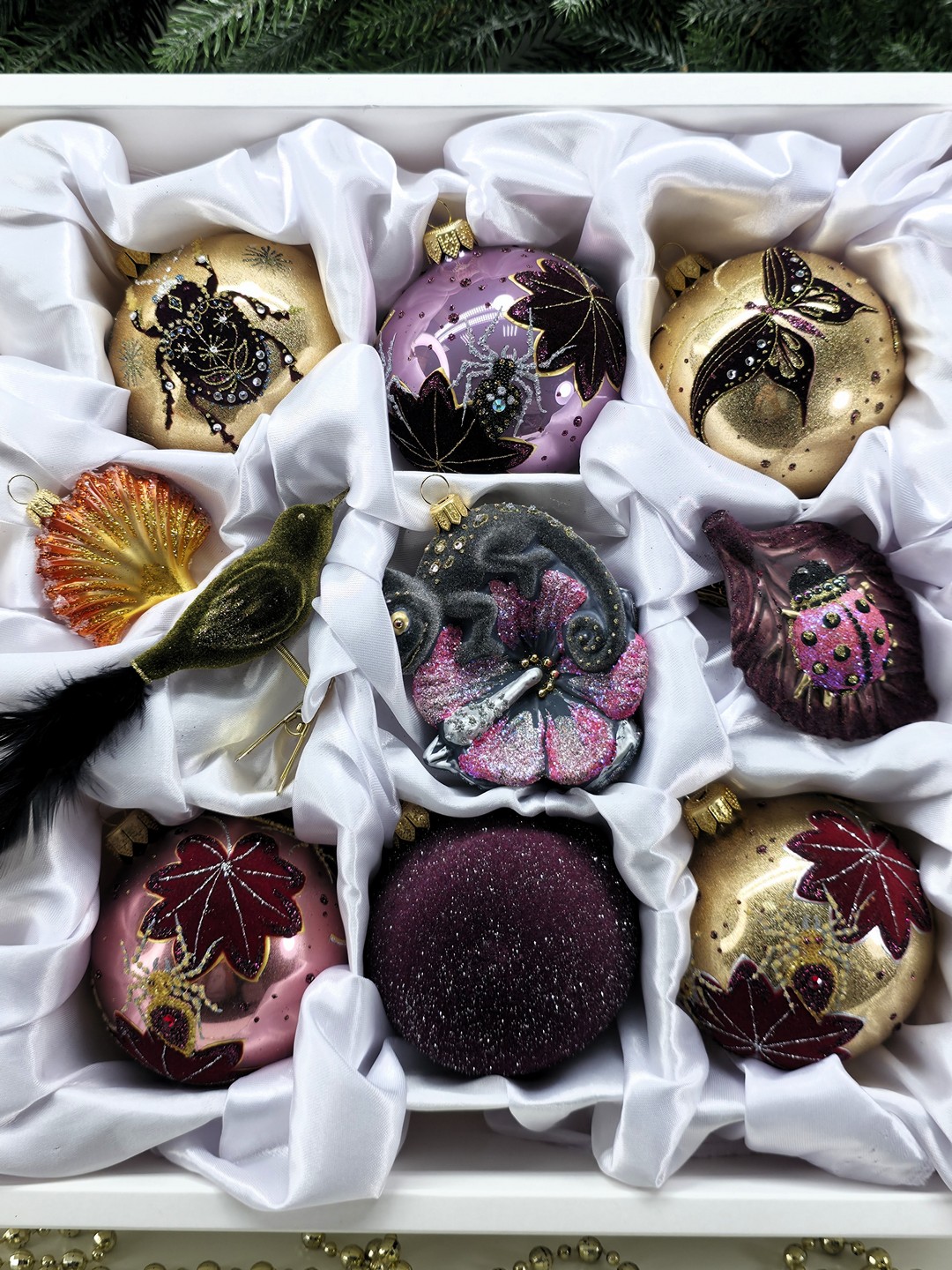 фото Набор ёлочных игрушек Саламандра