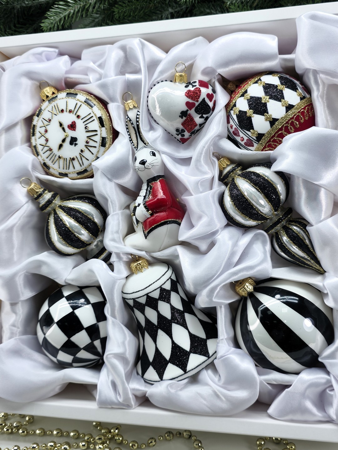 фото Набор ёлочных игрушек Алиса в стране чудес