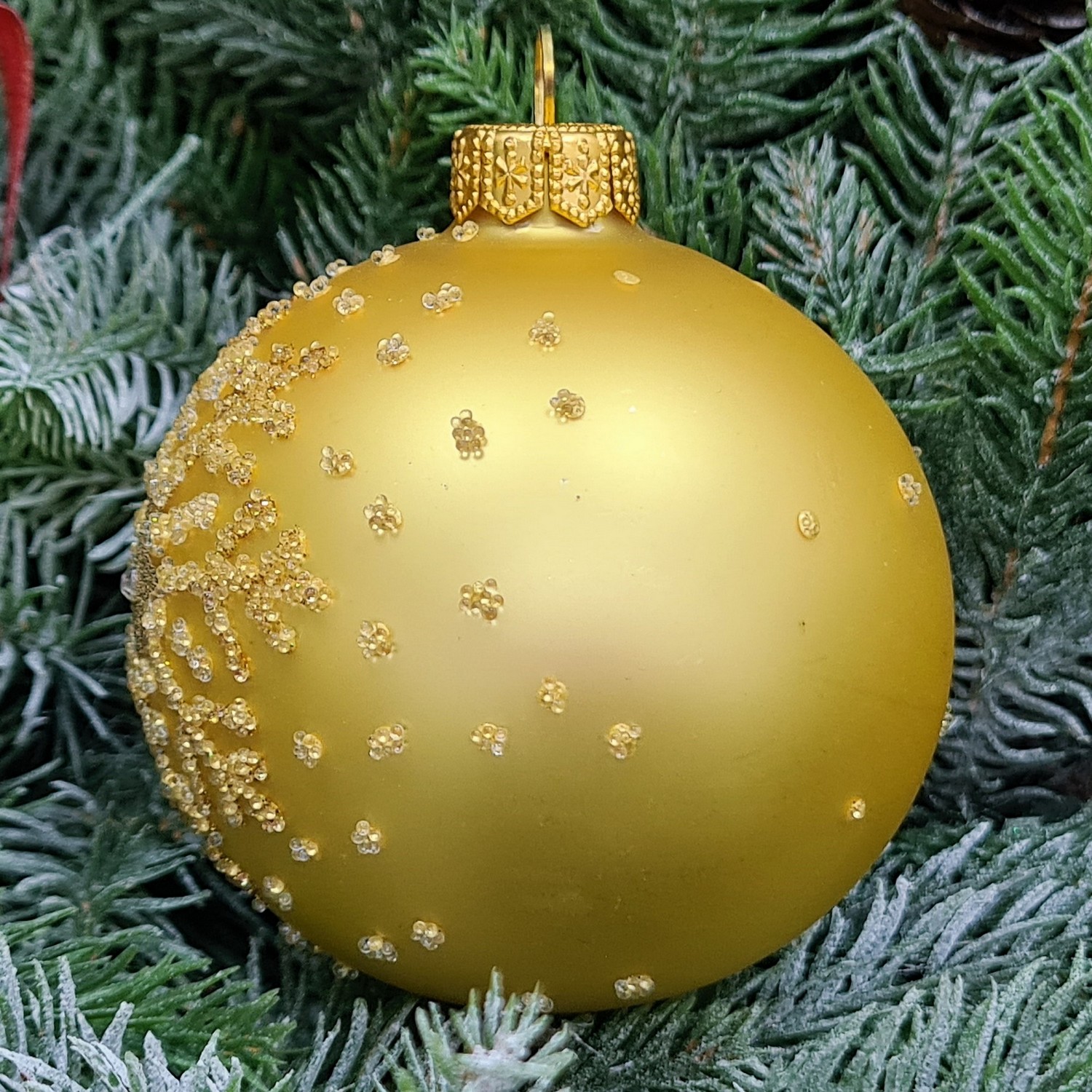 фото Стеклянный шар 80 мм №480