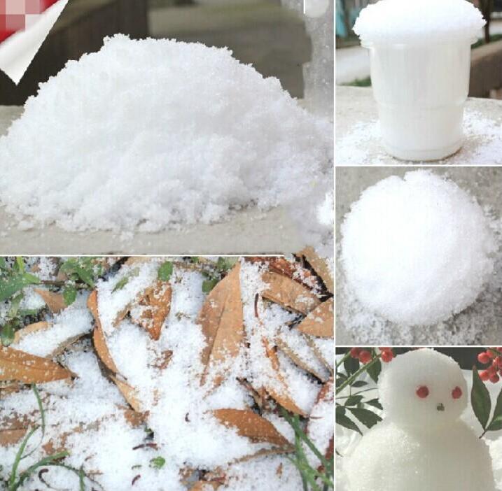 фото Волшебный снег искусственный 100г (3 литра снега) мс-14