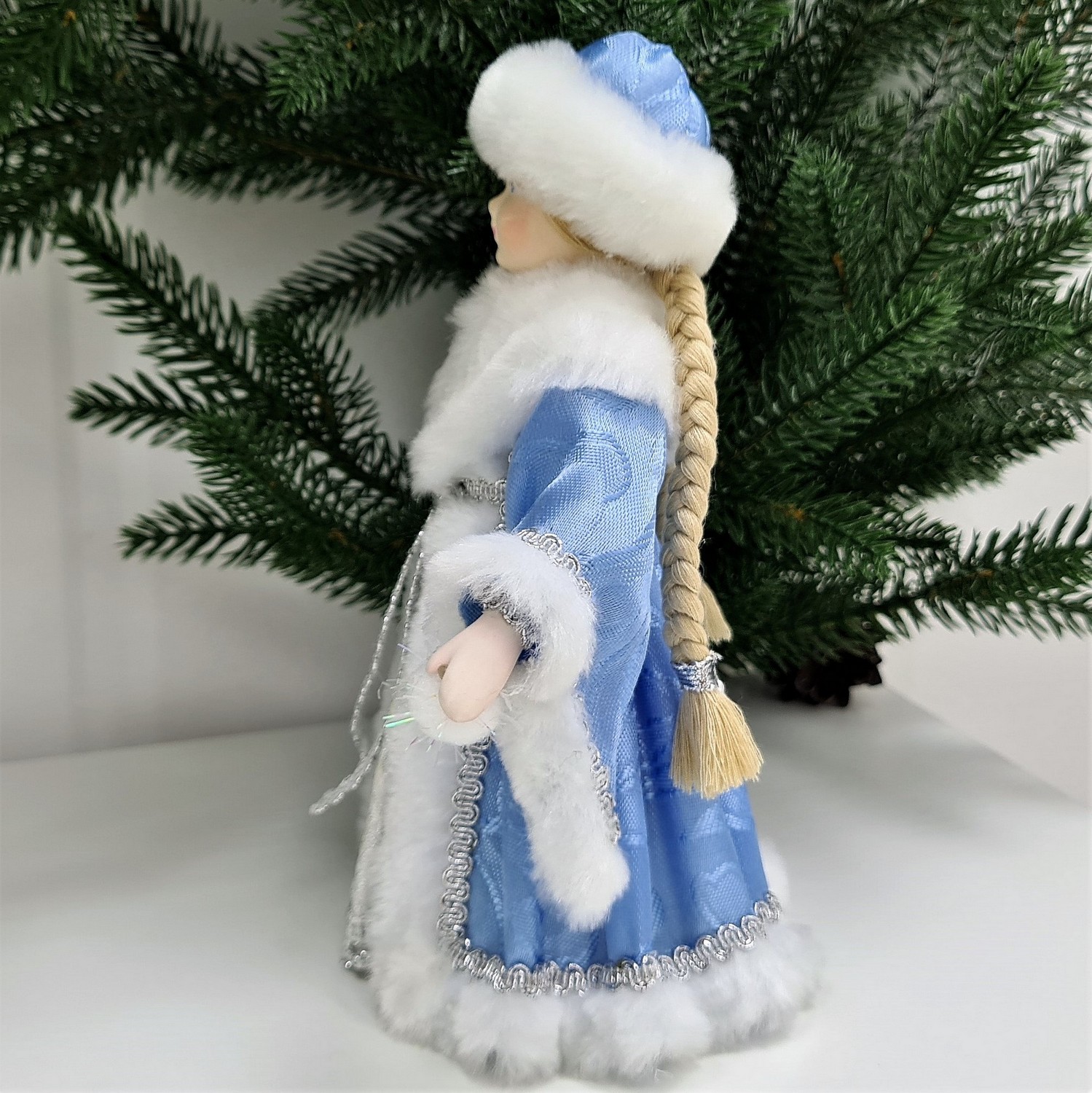 фото Кукла Снегурочка под елку 20 см