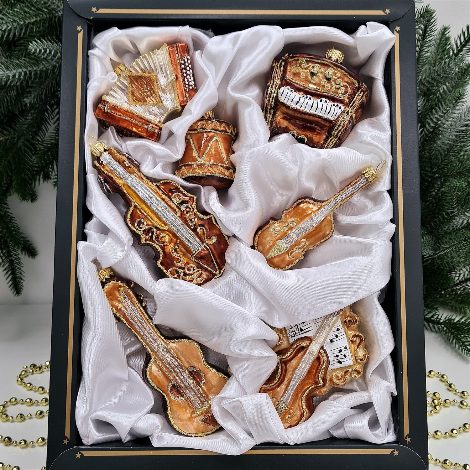 фото Набор ёлочных игрушек Музыкальные инструменты