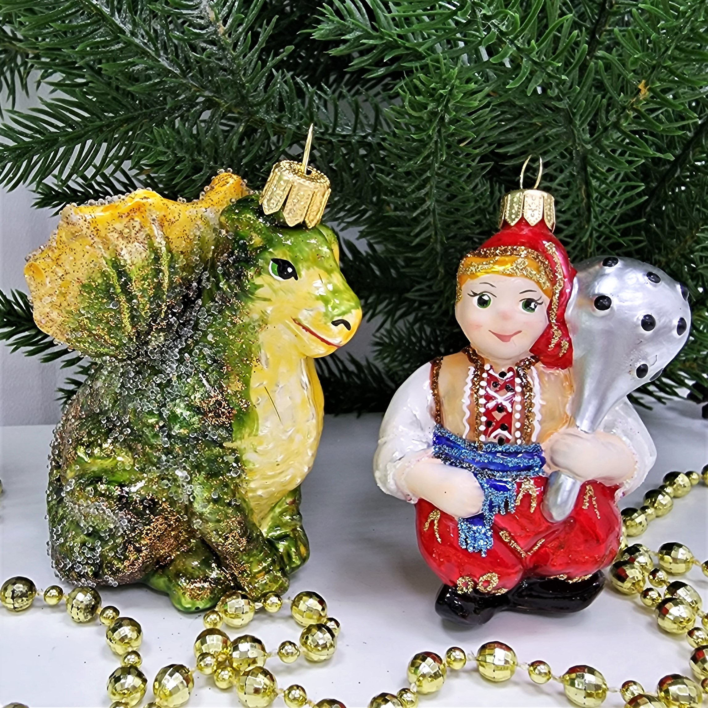 фото Набор ёлочных игрушек Покати горошек