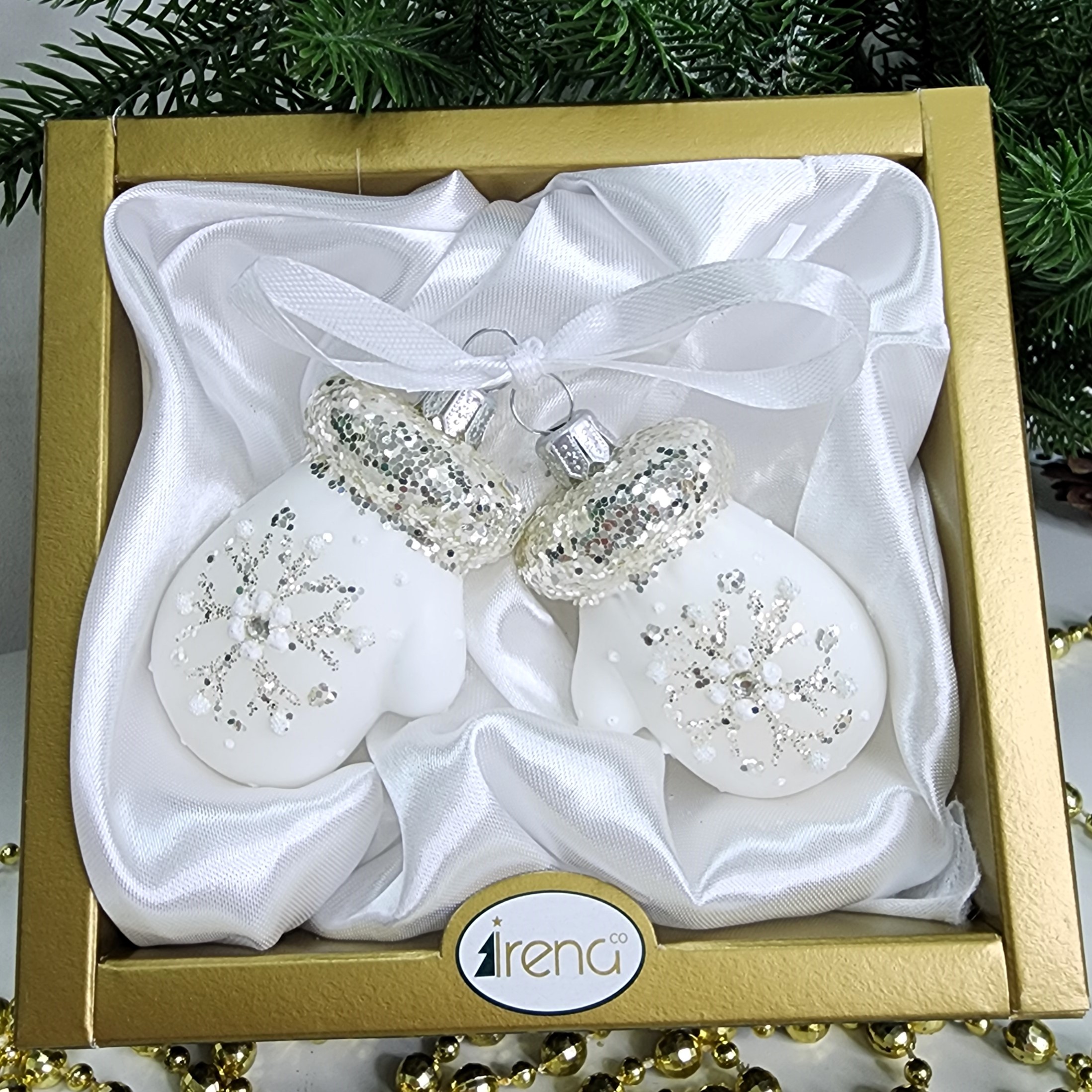 фото Набор ёлочных игрушек Две варежки