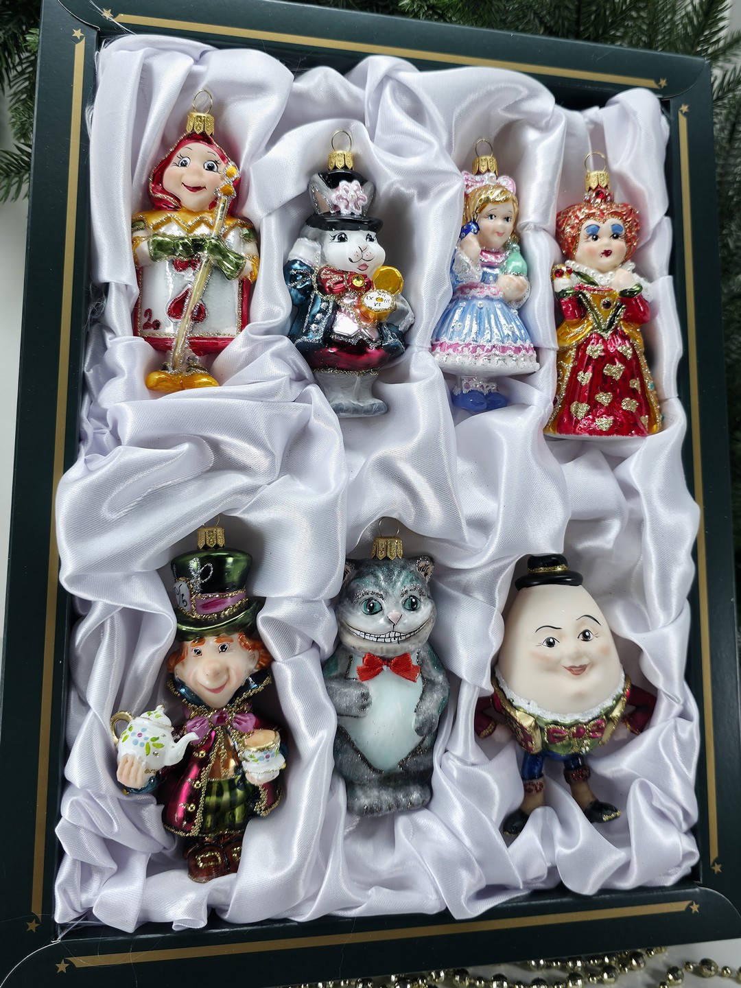 фото Набор ёлочных игрушек Алиса из 7 шт