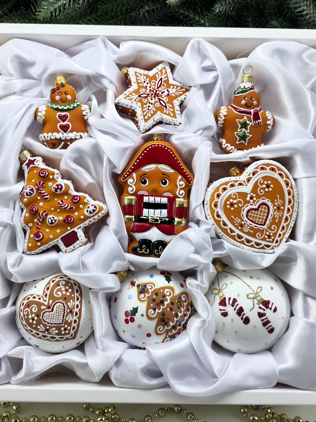 фото Набор ёлочных игрушек Пряники