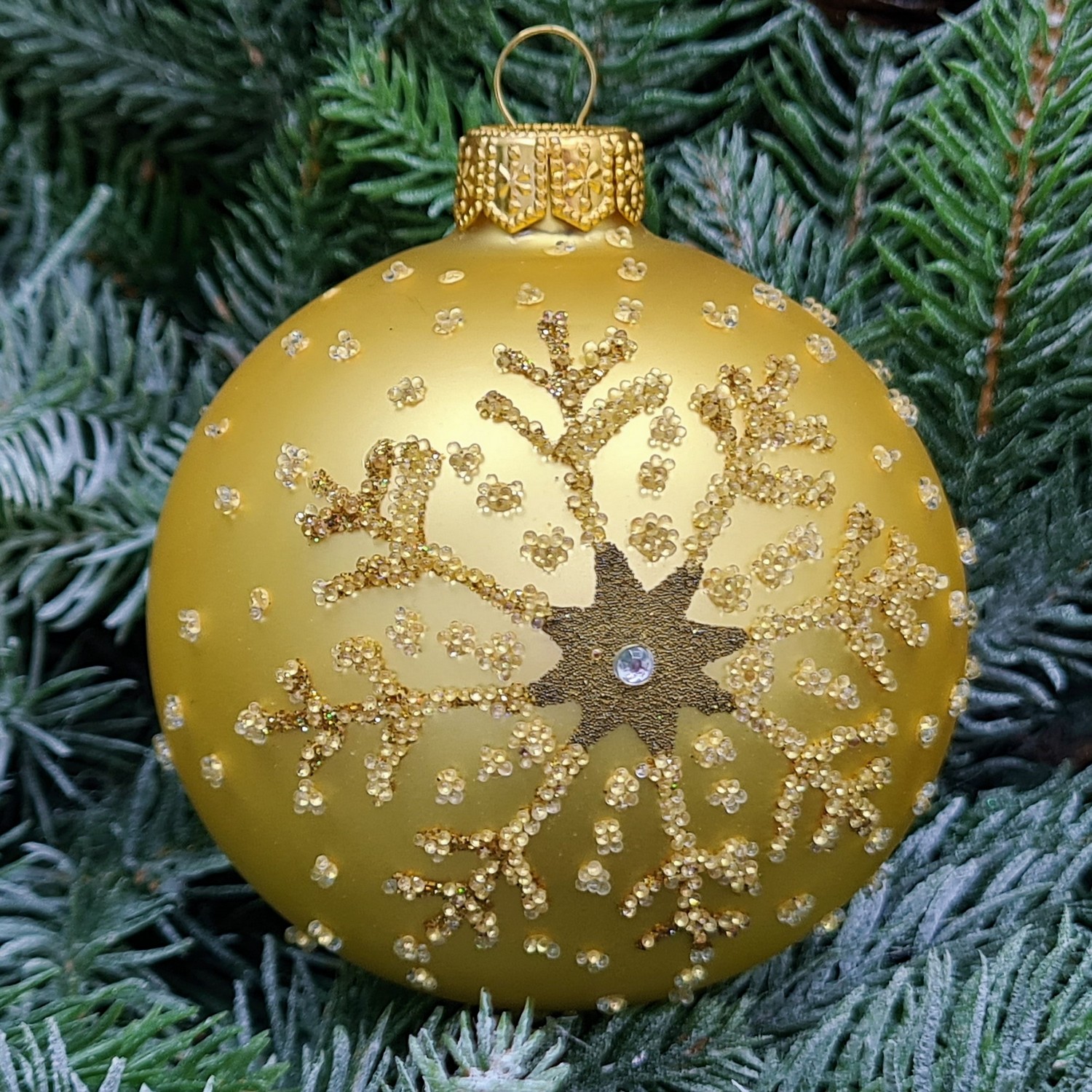 фото Стеклянный шар 80 мм №480