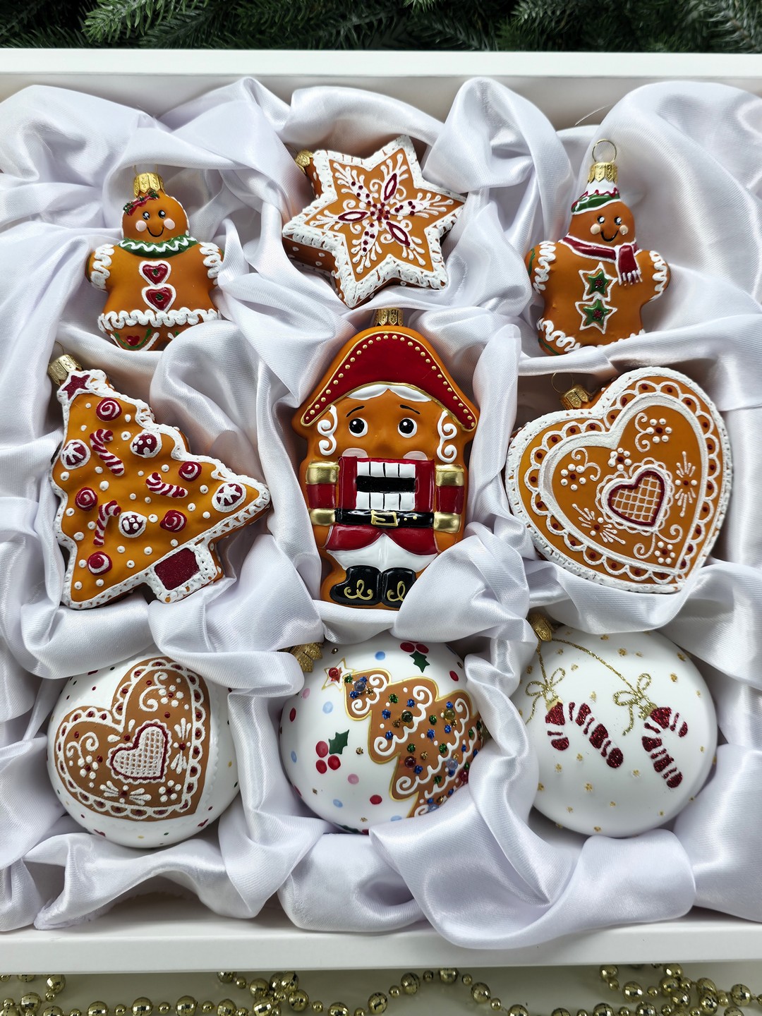 фото Набор ёлочных игрушек Пряники