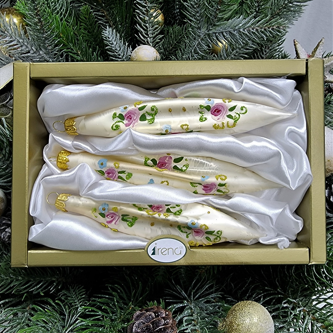 фото Набор ёлочных игрушек Три сосульки Версаль