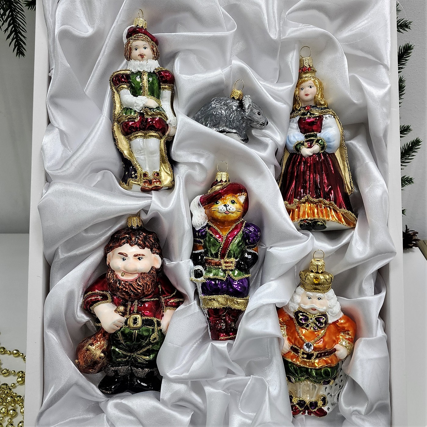 фото Набор ёлочных игрушек Кот в сапогах-1