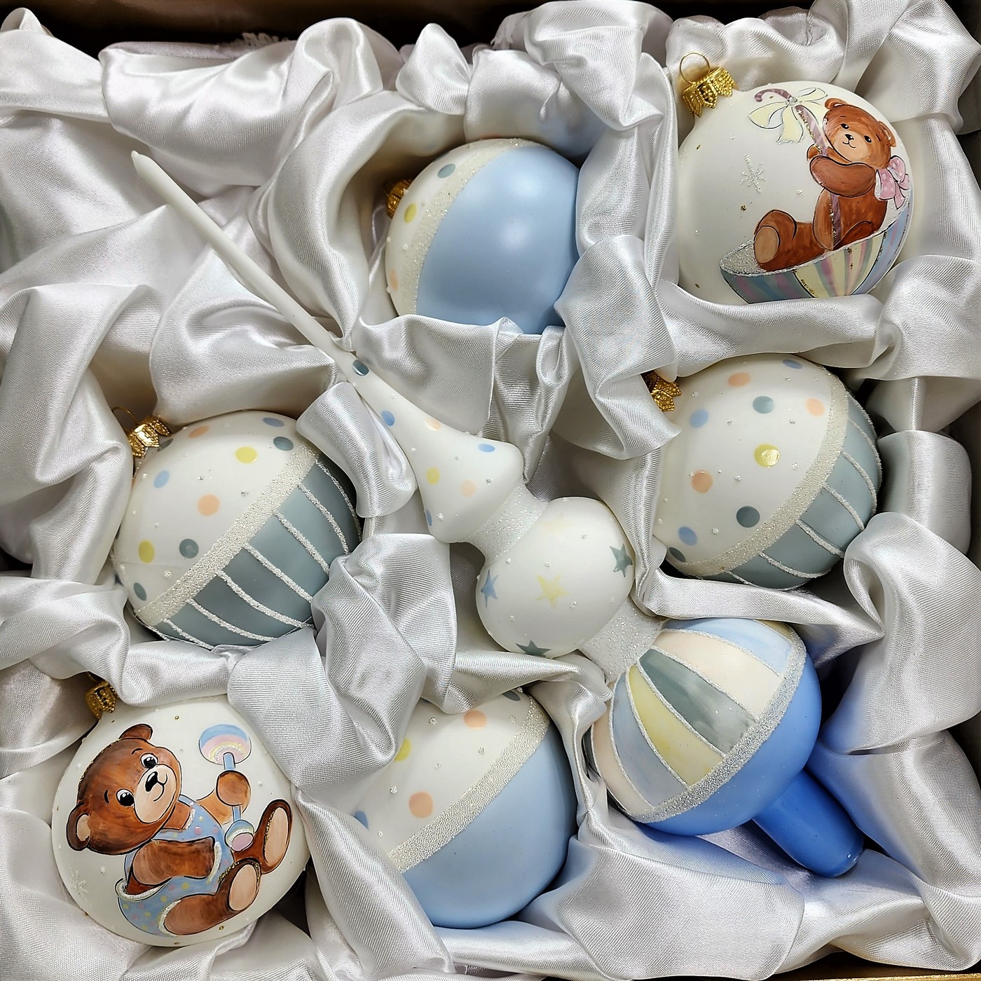 фото Набор ёлочных игрушек Бронза Детский Мальчик