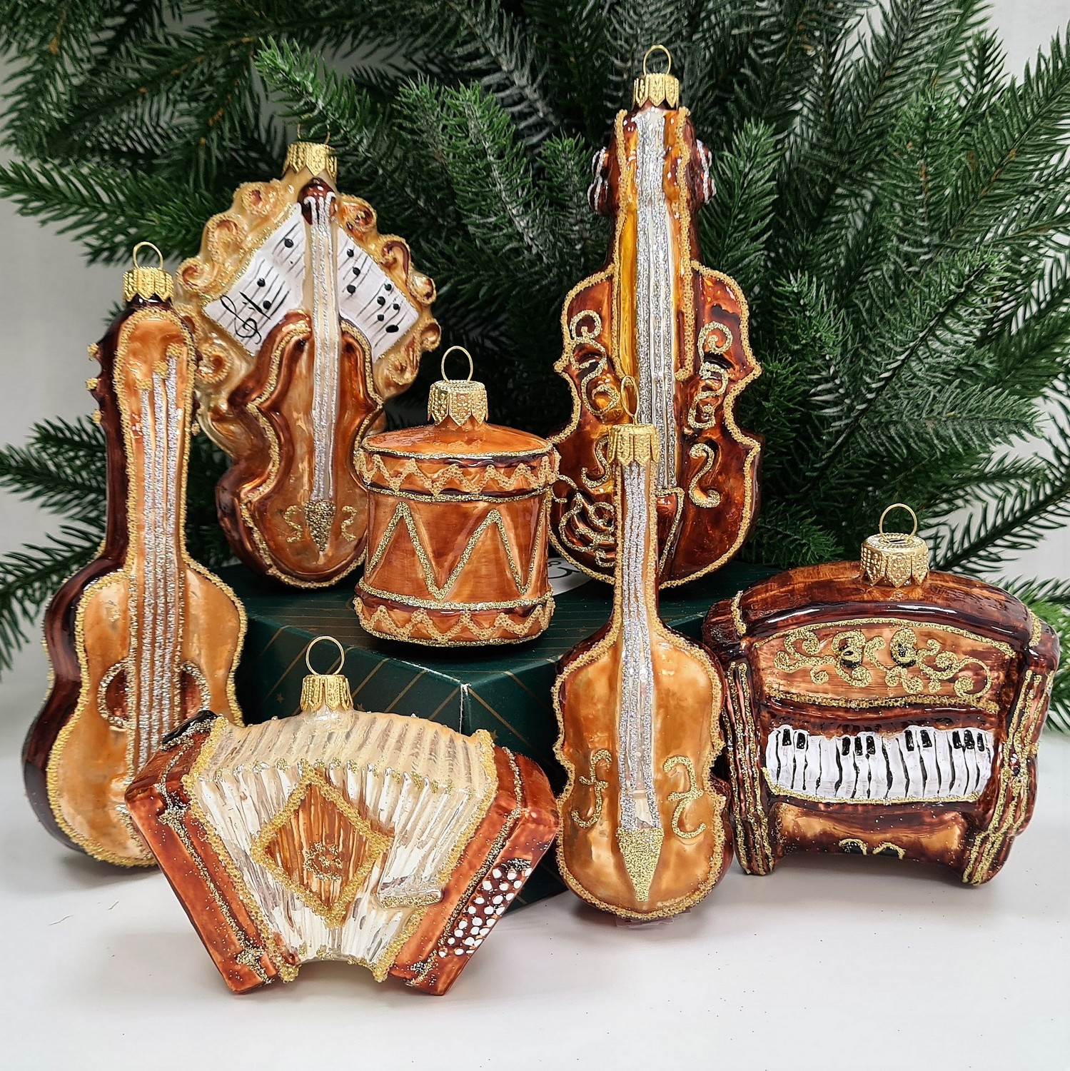 фото Набор ёлочных игрушек Музыкальные инструменты