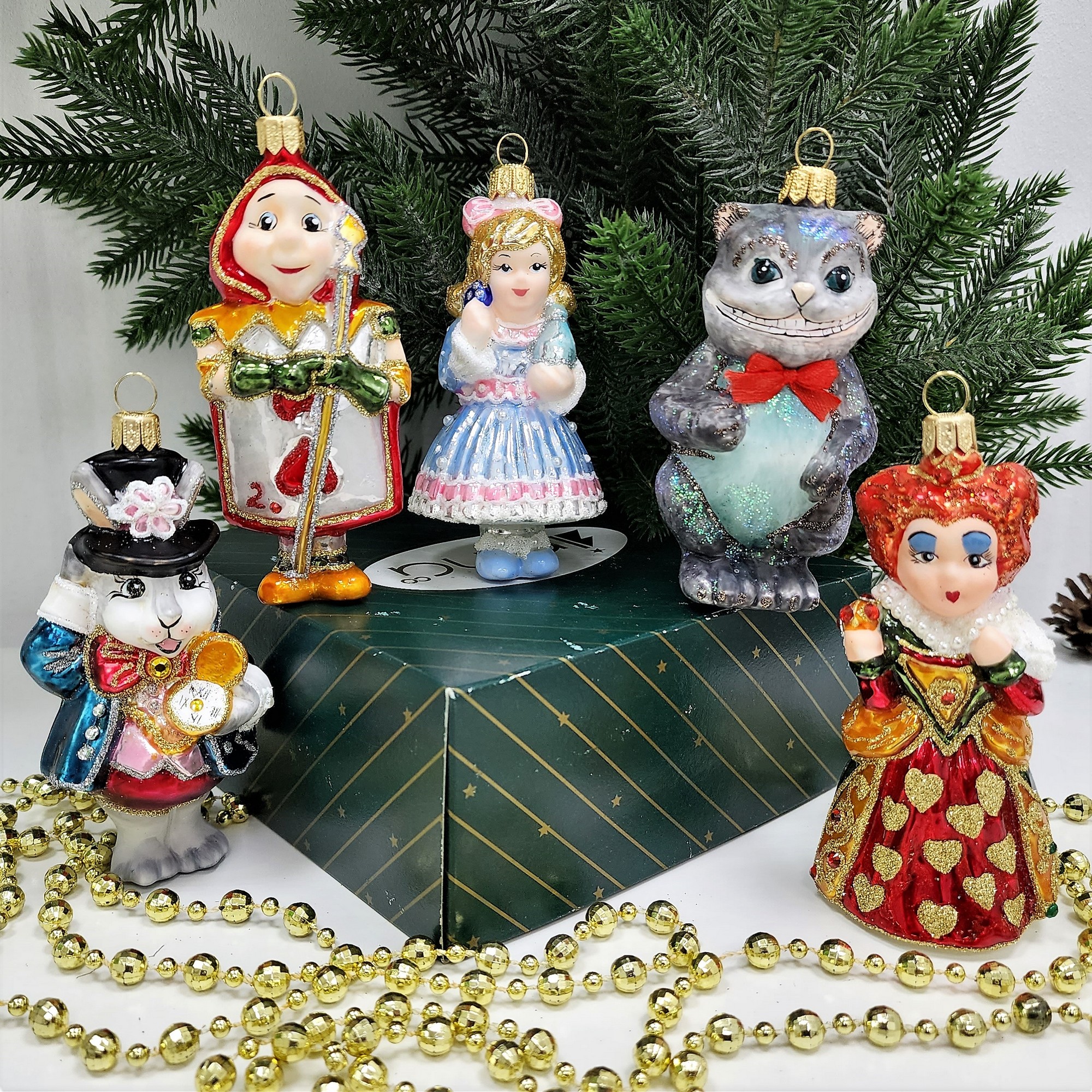 фото Набор ёлочных игрушек Алиса в стране чудес