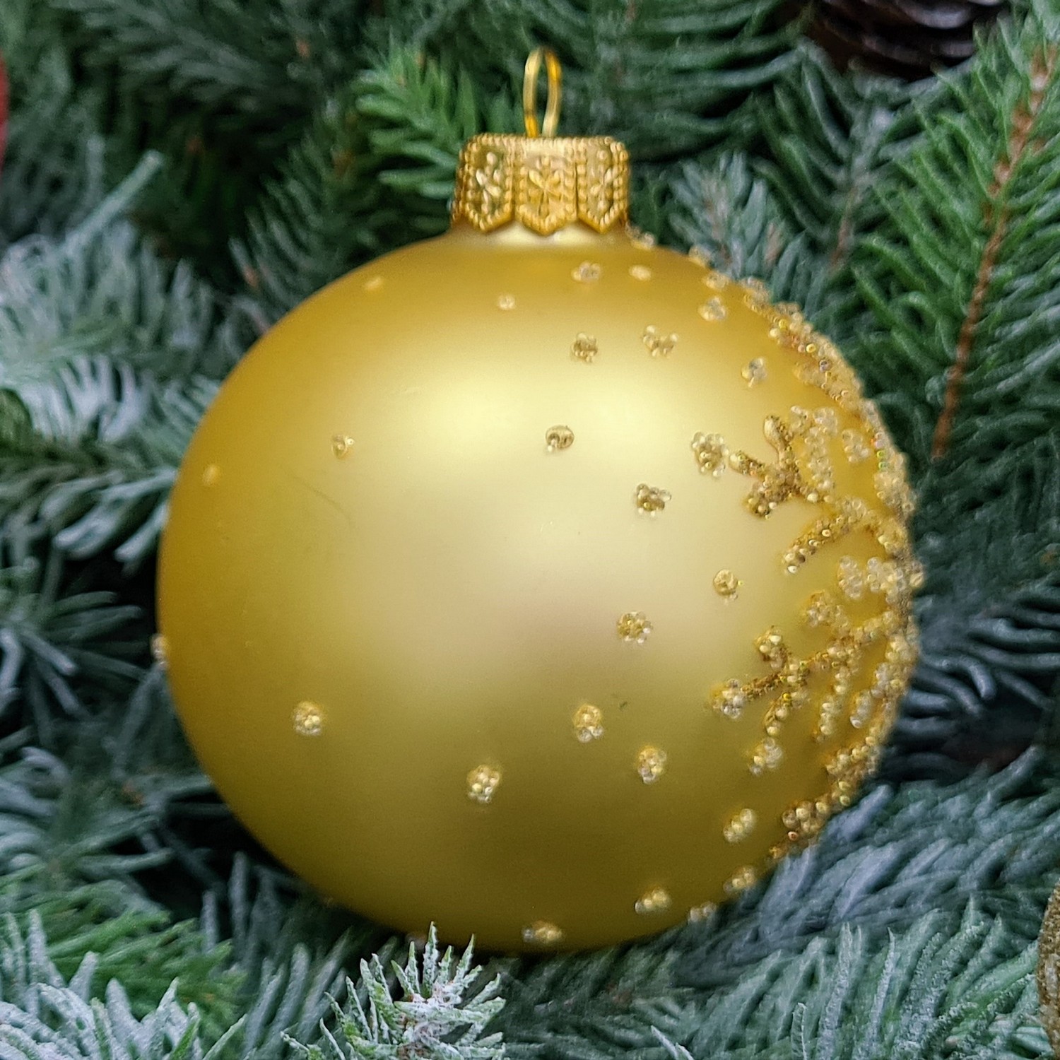 фото Стеклянный шар 80 мм №480