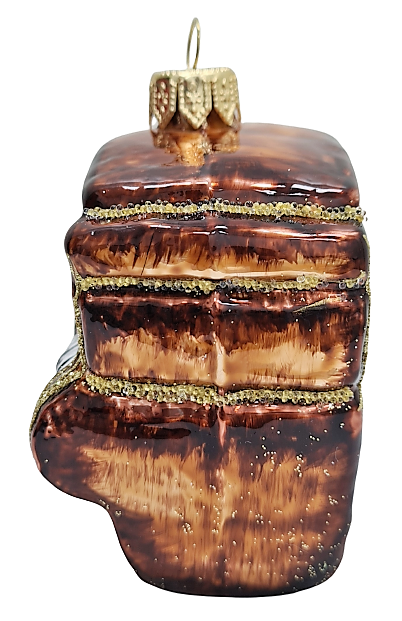 фото Стеклянная елочная игрушка Пианино