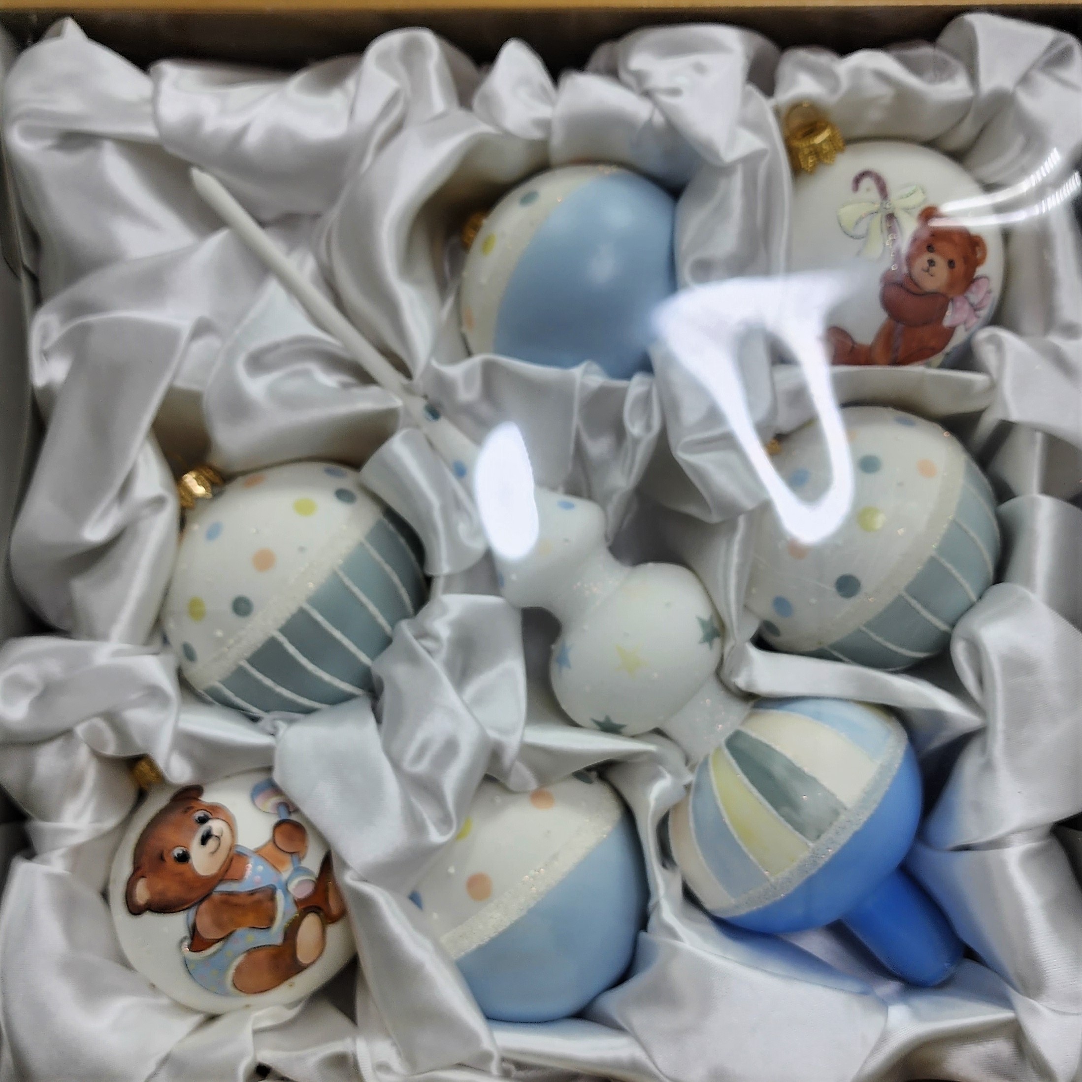 фото Набор ёлочных игрушек Бронза Детский Мальчик