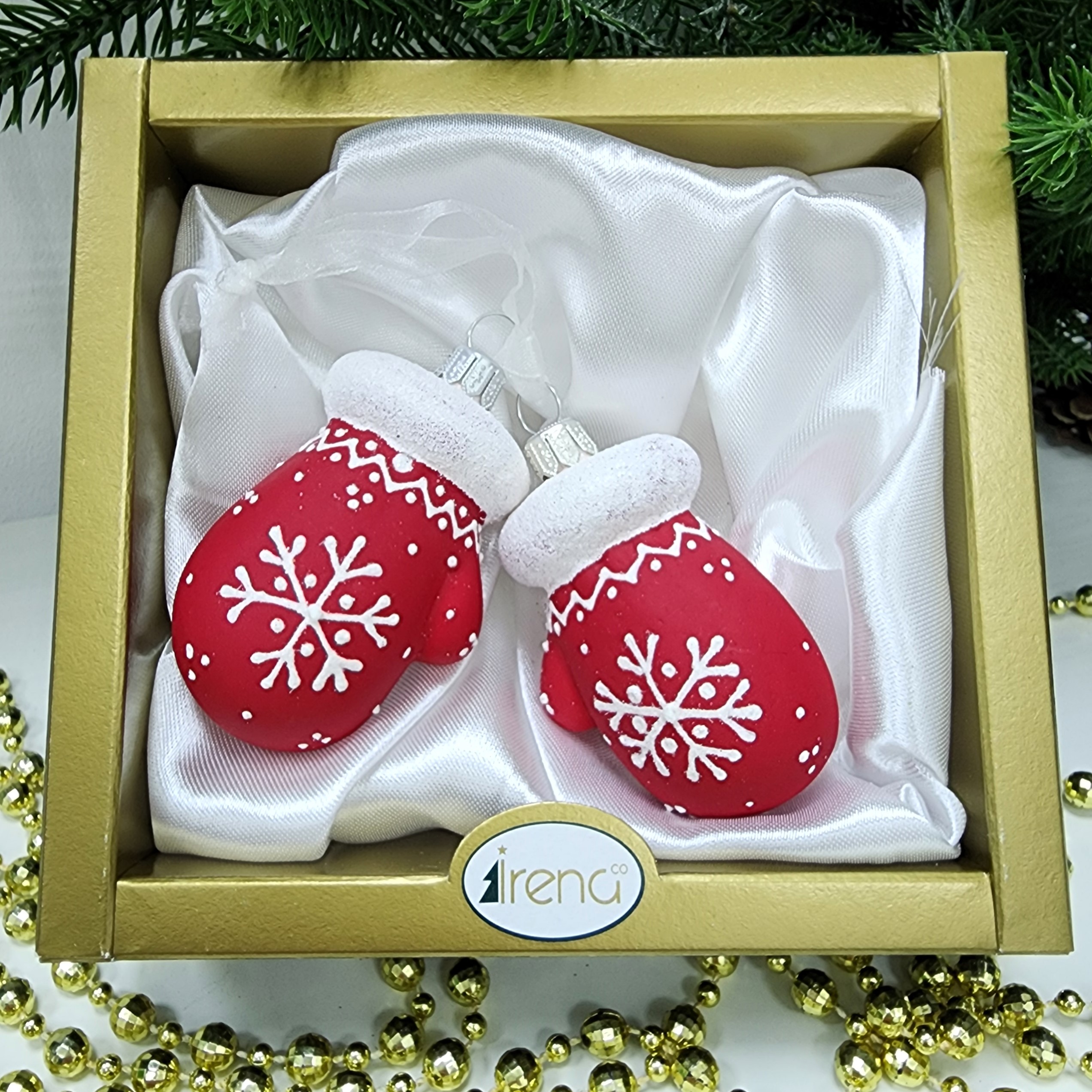 фото Набор ёлочных игрушек Две варежки