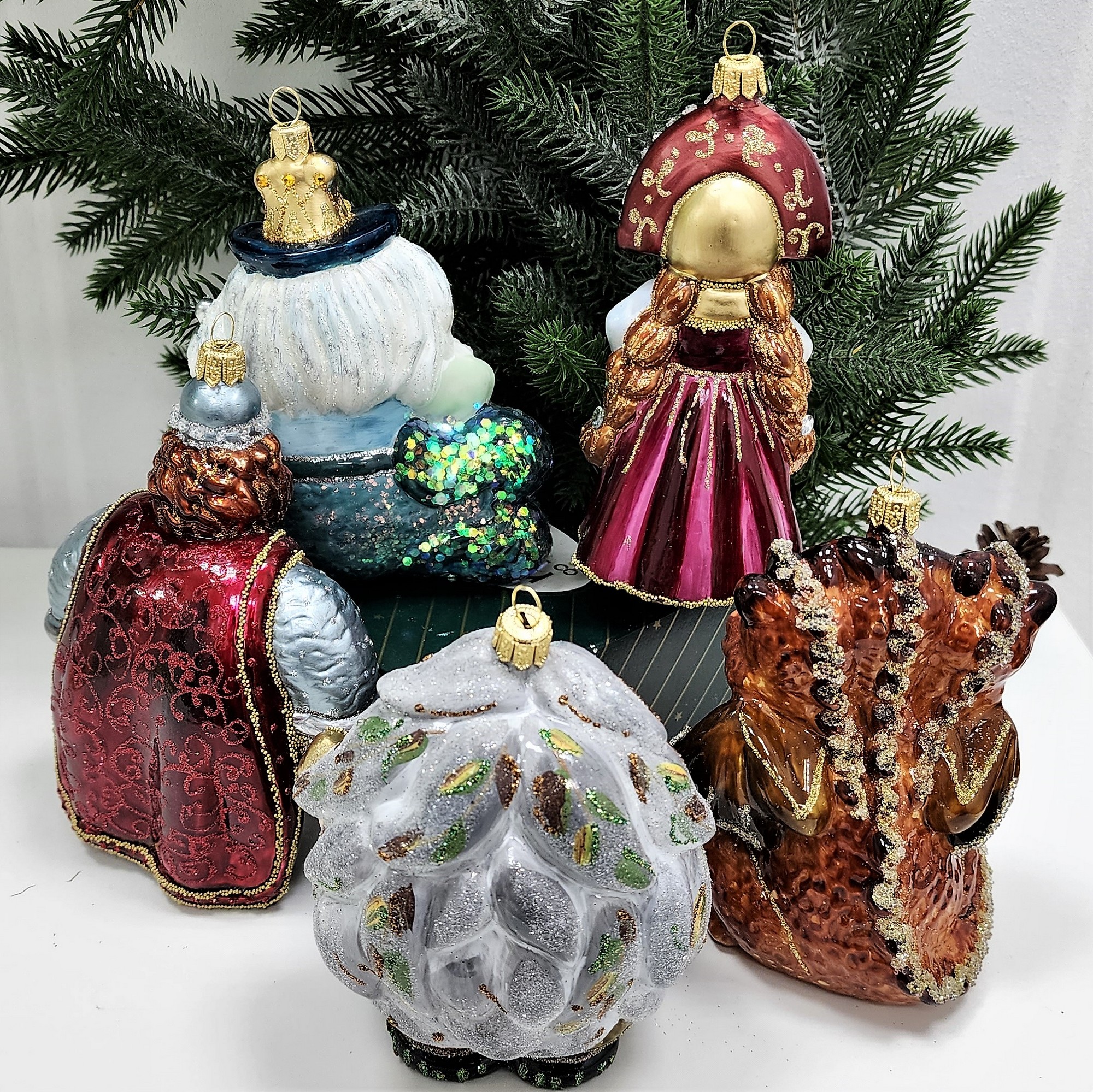 фото Набор ёлочных игрушек Лесная сказка