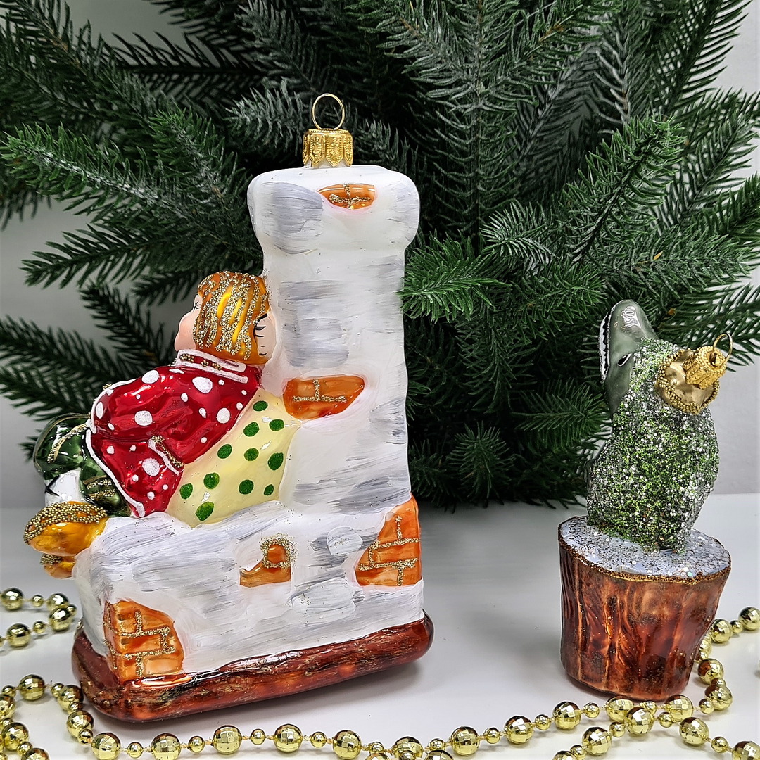 фото Набор ёлочных игрушек Емеля на печке и щука