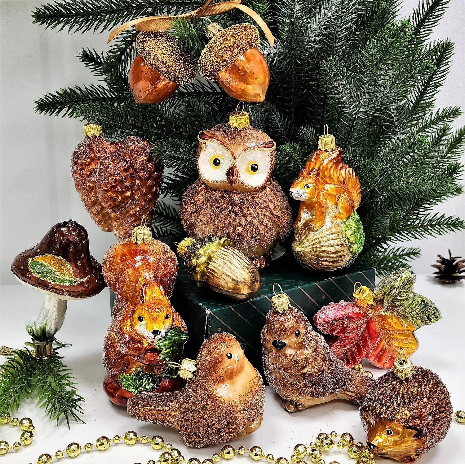 фото Набор ёлочных игрушек Лесной-2