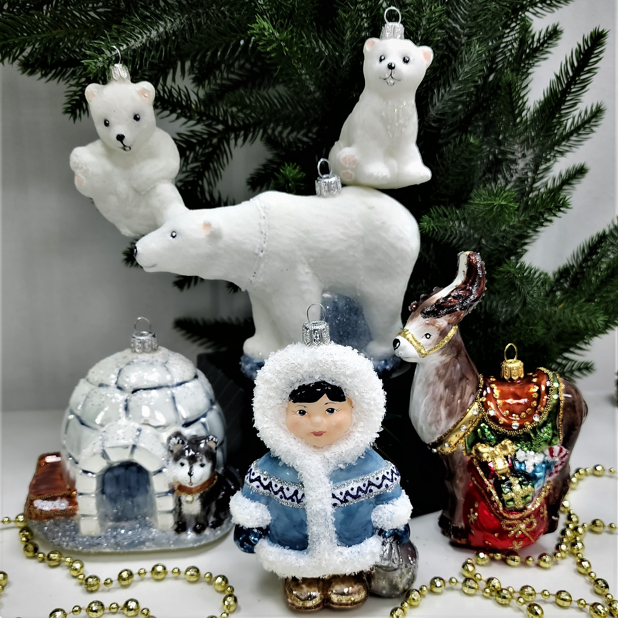 фото Набор ёлочных игрушек Полярный
