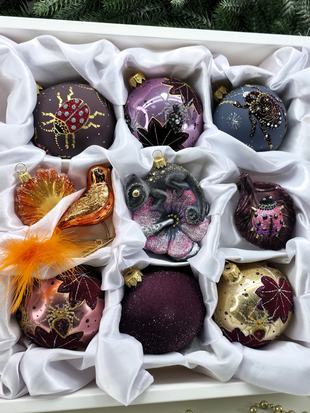 фото Набор ёлочных игрушек Саламандра