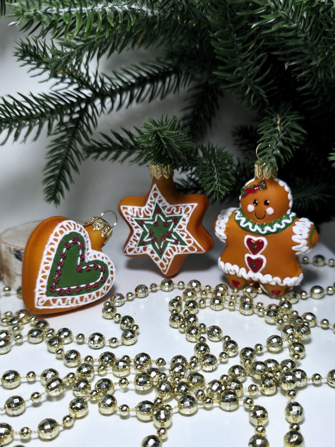 фото Набор ёлочных игрушек Три пряника