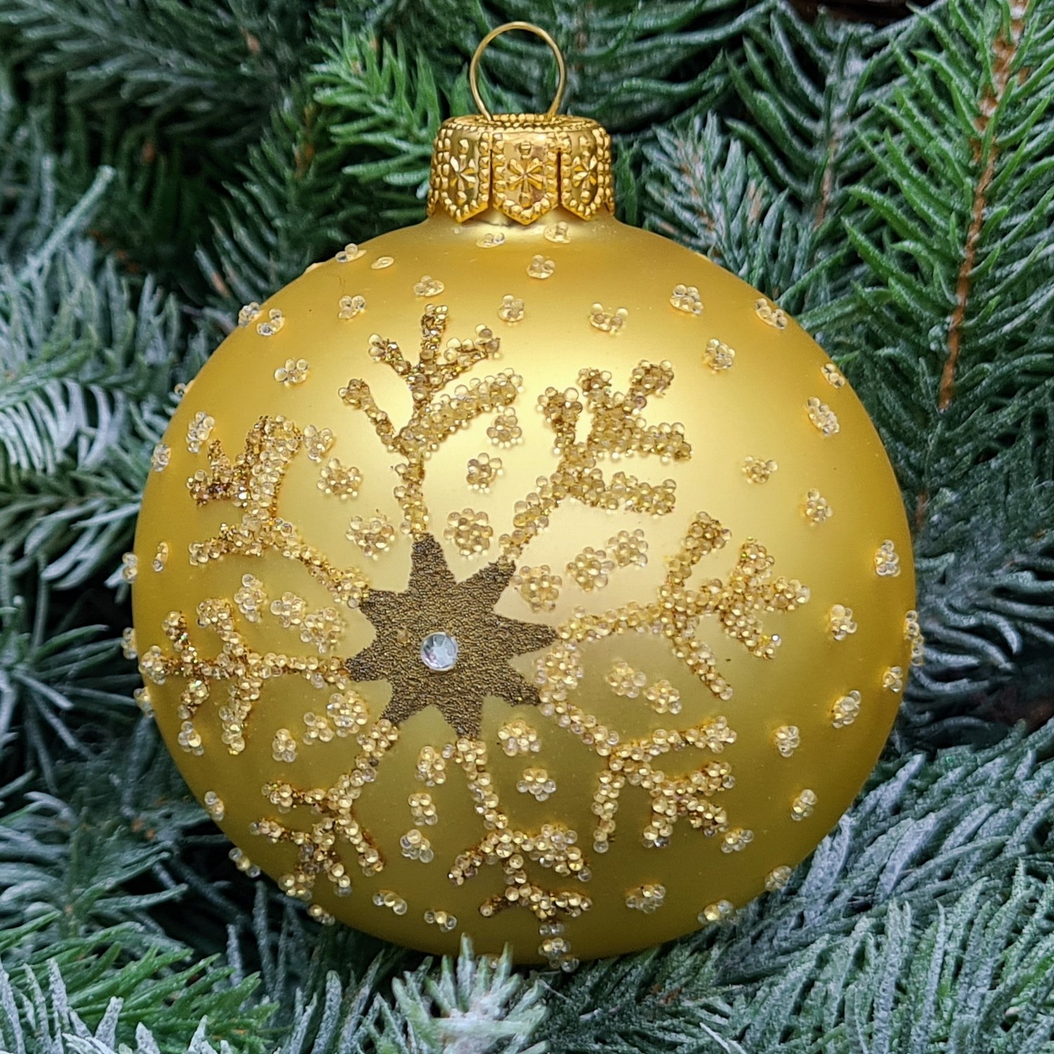 фото Стеклянный шар 80 мм №480