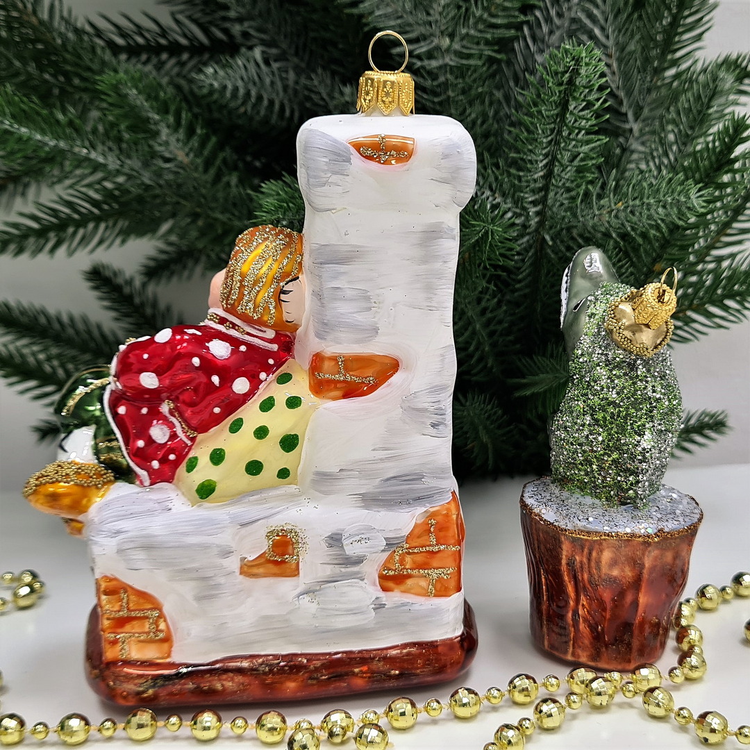 фото Набор ёлочных игрушек Емеля на печке и щука