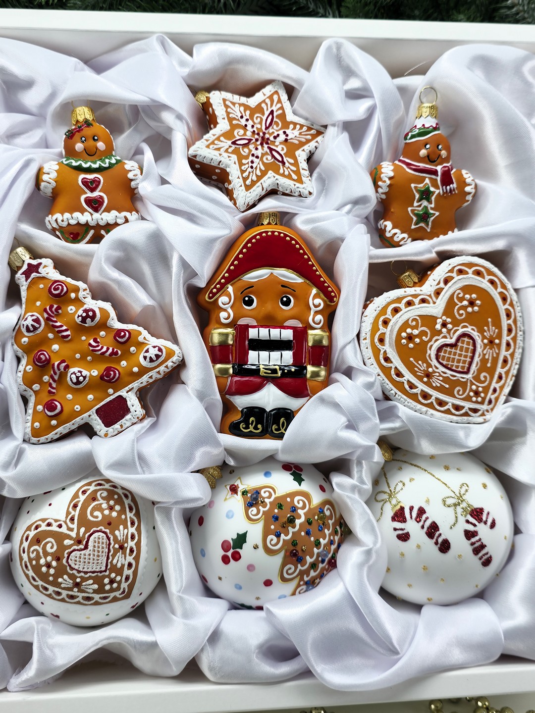 фото Набор ёлочных игрушек Пряники