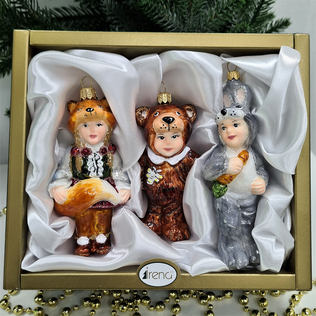 фото Набор ёлочных игрушек Детки в карнавальных костюмах