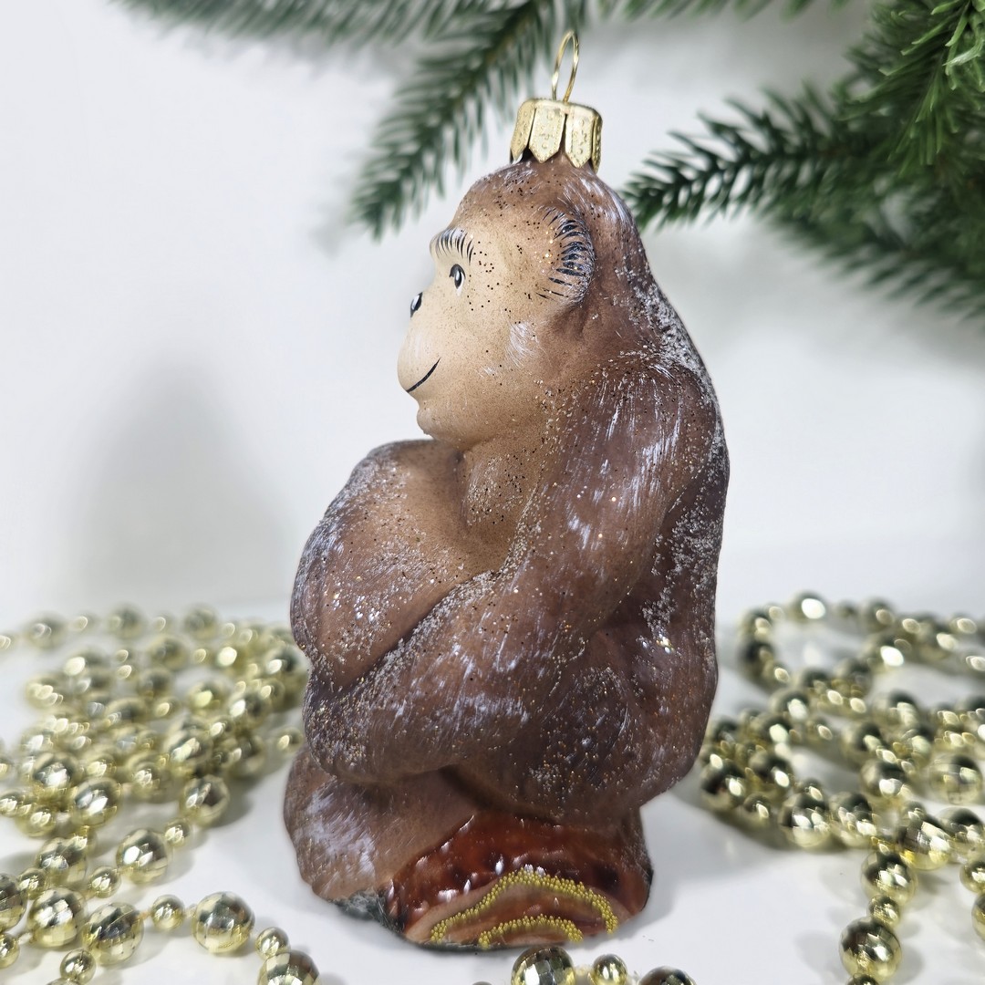 фото Irena-Co Ёлочная игрушка Обезьяна