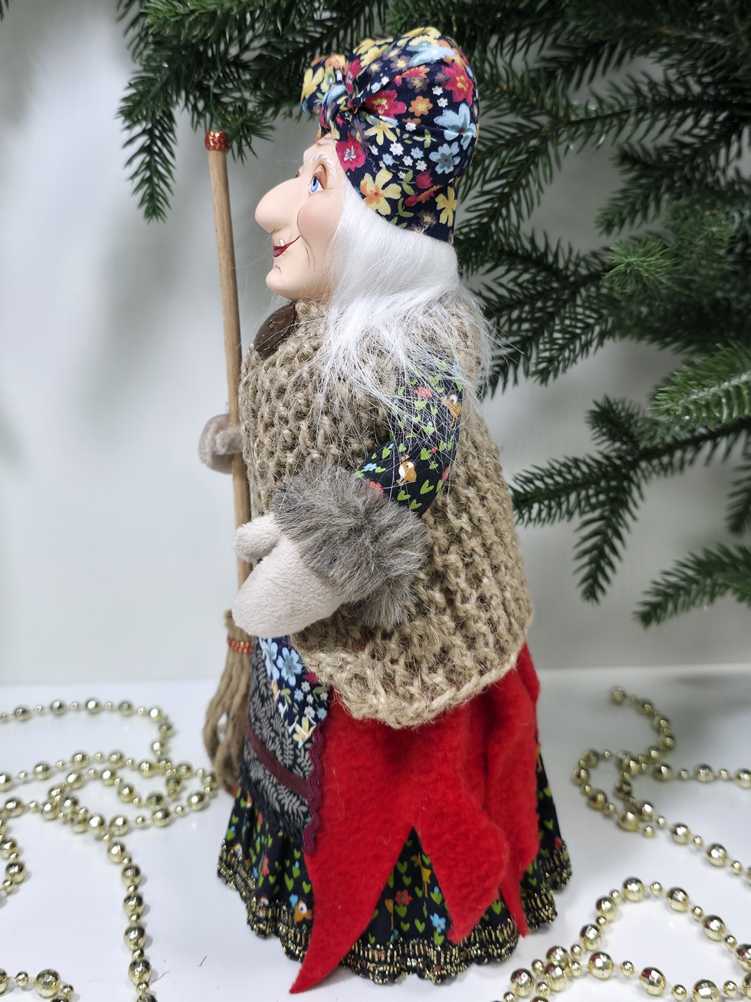 фото Кукла Баба Яга 28 см